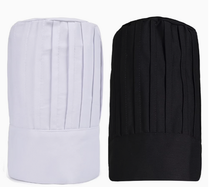 Cotton Chef Hat - Long 11 inches