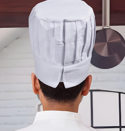 Cotton Chef Hat - Long 11 inches