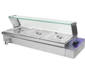 3 Pan Table Top Bain Marie / Food Warmer