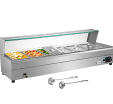 6 Pan Table Top Bain Marie / Food Warmer