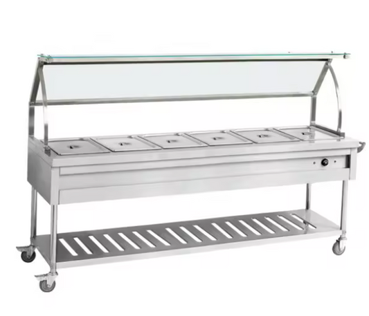 6 Pan Large Bain Marie