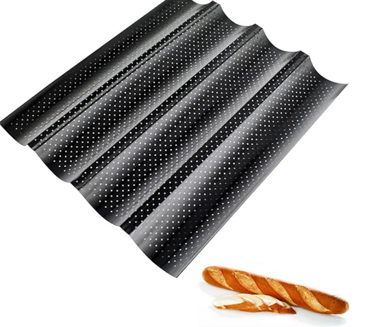 Baguette Baking Tray 3 in 1 38 x 24.5cm