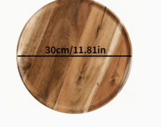 Pizza Board / Wooden Plate - 29.5cm / 11.6 inches