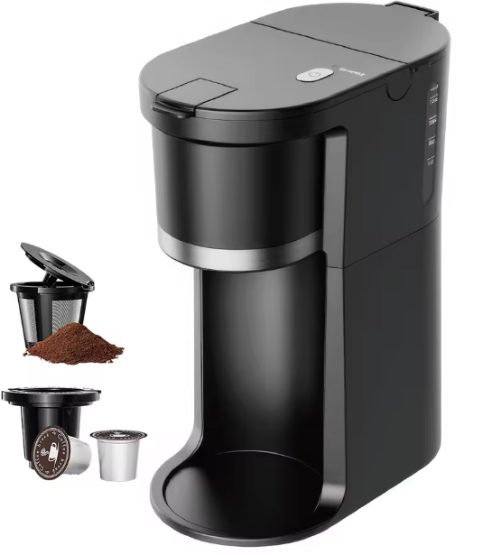 Auto Shut-Off Lightweight Portable Single Serve Capsule Coffee Maker
