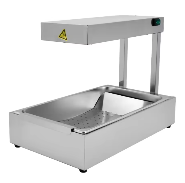 Stainless Steel Table Top Chip Dump 59X38X22 cm