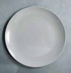 Heavy Round Dinner Plate - 27cm / 10.6 inches