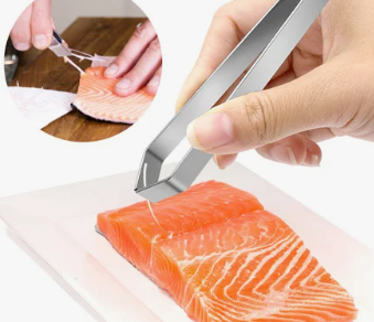Stainless Steel Fish Bone Tweezer