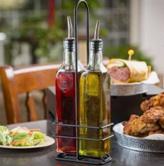 Oil and Vinegar Glass Bottle Set