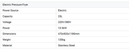Origin - China: Chicken Pressure Fryer with Oil Filter