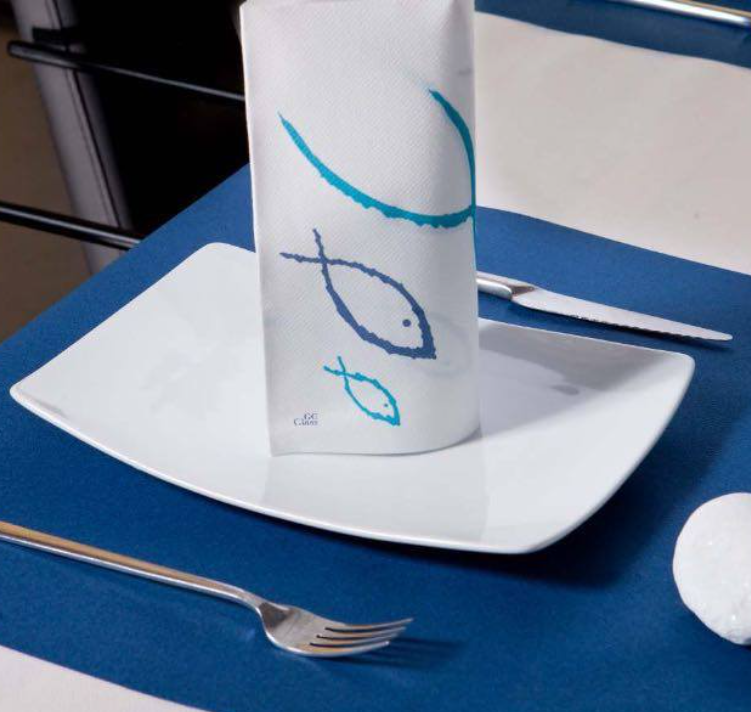 Luxury Tissue Sea Food 40x40 (50pcs x pack)