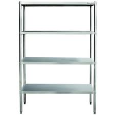 Stainless steel shelf 2000mm x 1200mm x 600mm 200kg