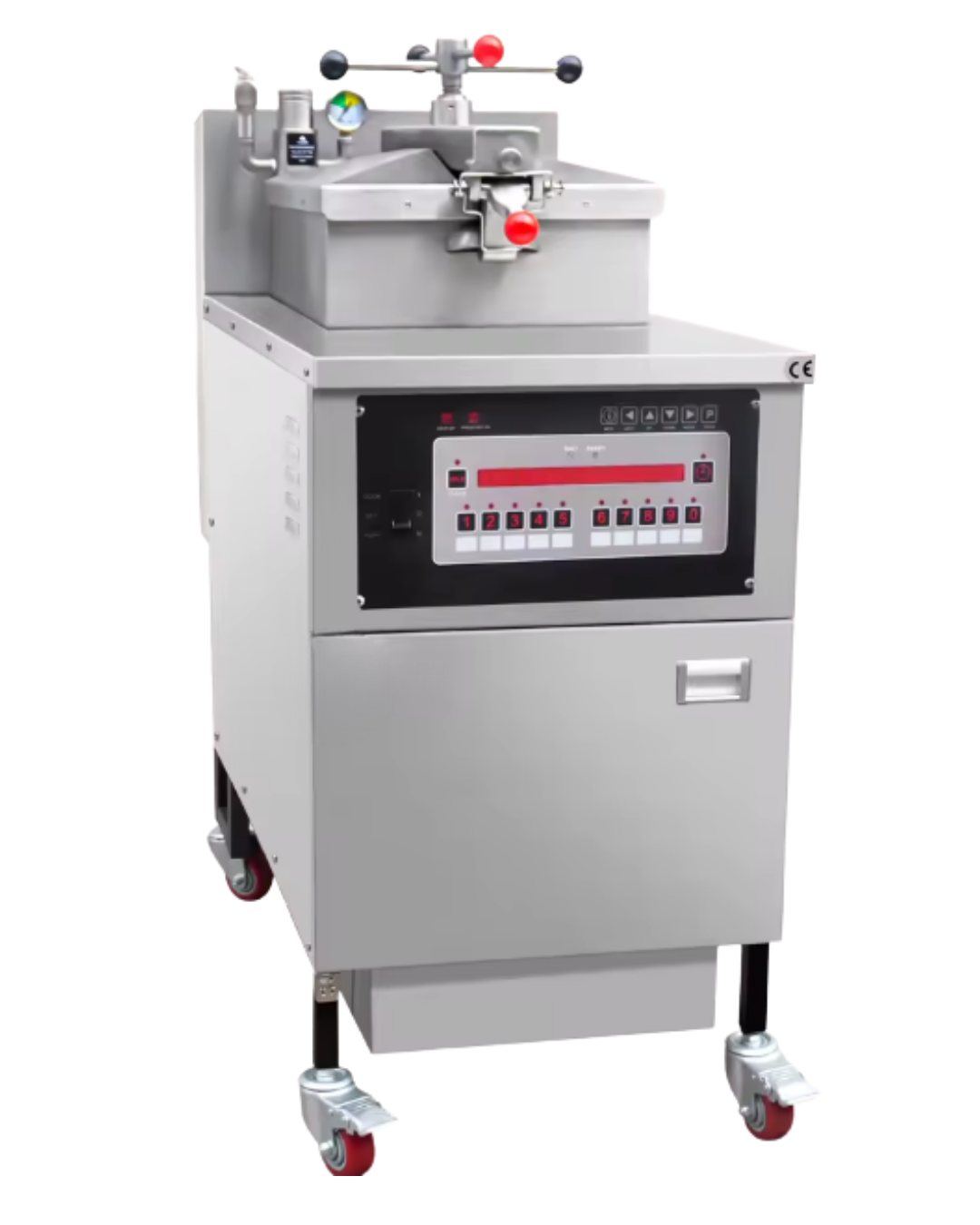 Origin - China: Chicken Pressure Fryer with Oil Filter