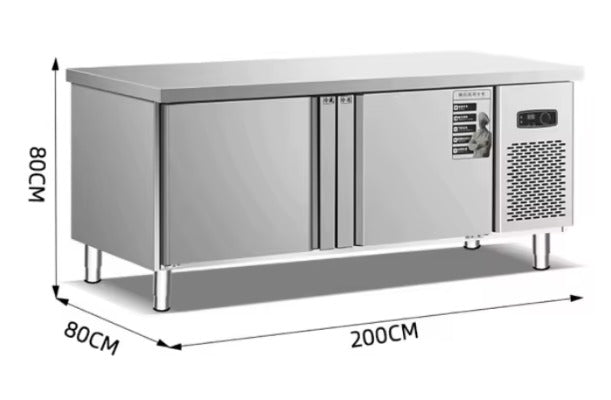 Stainless Steel Underbar Fridge