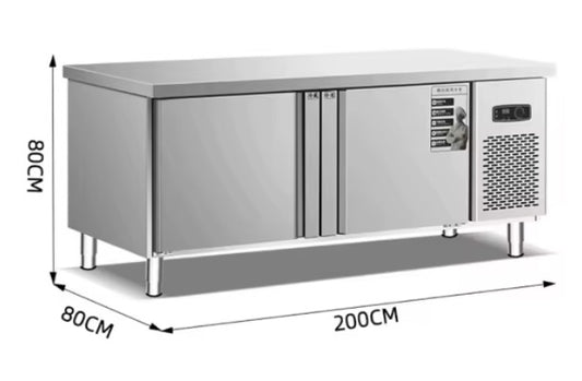 Stainless Steel Underbar Fridge
