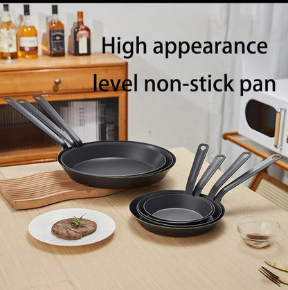 20cm / 200mm Black Cast Iron Frying Pan - Non Stick