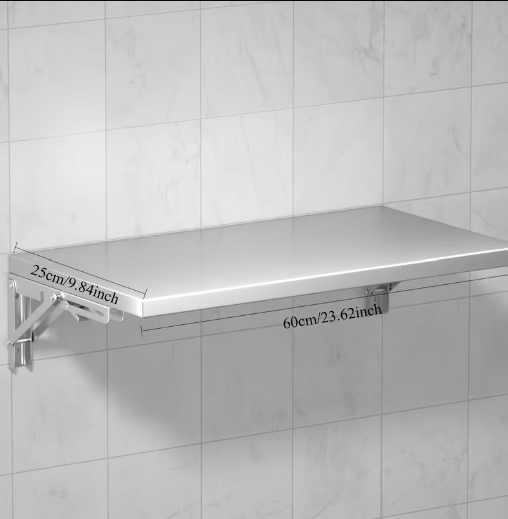 Stainless Steel Wall Shelf 600mm / 60cm