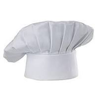 White Chef Hat - Cotton