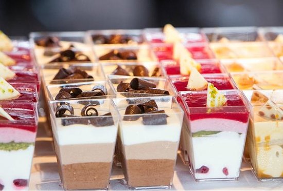50ml Dessert Cups Square (30pcs) Mila Kitchen Ghana (www.milakitchen.com)