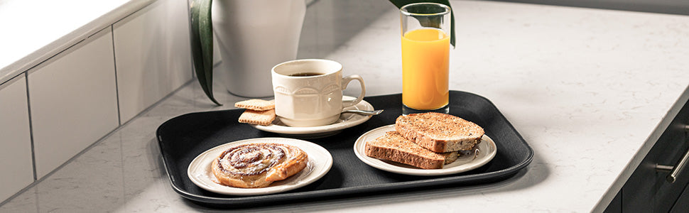 Anti Slip Rectangular Serving Tray Mila Kitchenware and Equipment Limited