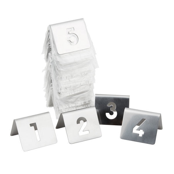 Stainless Steel - Table Numbers / Set Mila Kitchen Ghana (www.milakitchen.com)