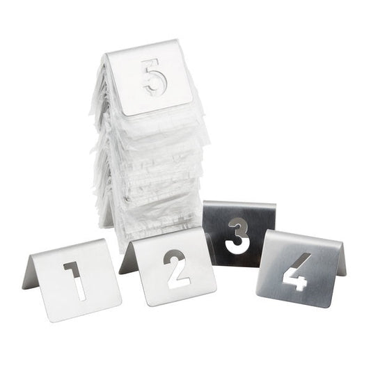Stainless Steel - Table Numbers / Set Mila Kitchen Ghana (www.milakitchen.com)
