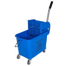 Industrial Mop Bucket with wringer - 20 Liters