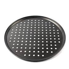Non Stick Perforated Pizza Pan Sizes 28 to 40 Mila Kitchenware and Equipment Limited