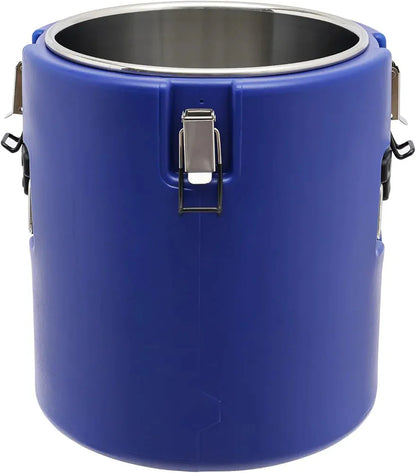 Food Warmer / Drinks Cooler (Round Blue) Medium Mila Kitchenware and Equipment Limited