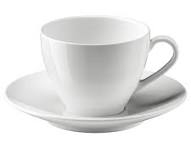 Tea Cup and Saucer White