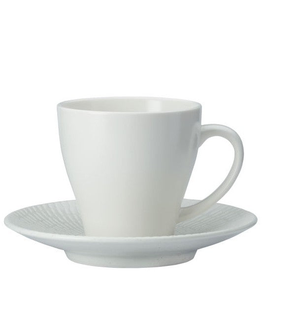 Tea Cup and Saucer White Mila Kitchen Ghana (www.milakitchen.com)