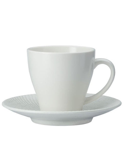 Tea Cup and Saucer White Mila Kitchen Ghana (www.milakitchen.com)