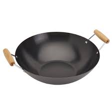 Wok with 2 handles Mila Kitchenware and Equipment Limited