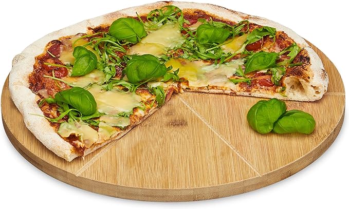 Wooden Pizza Plate