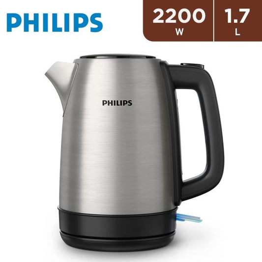 Philips Stainless Steel 1.7 Liter Kettle - 2200W