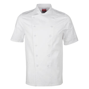 Chef Jacket - Short Sleeve -White