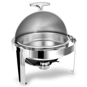 Roll Top Chafing Dish - Round